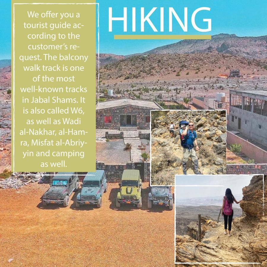 Jabal Shams Mountain Rest House Al Hub Extérieur photo